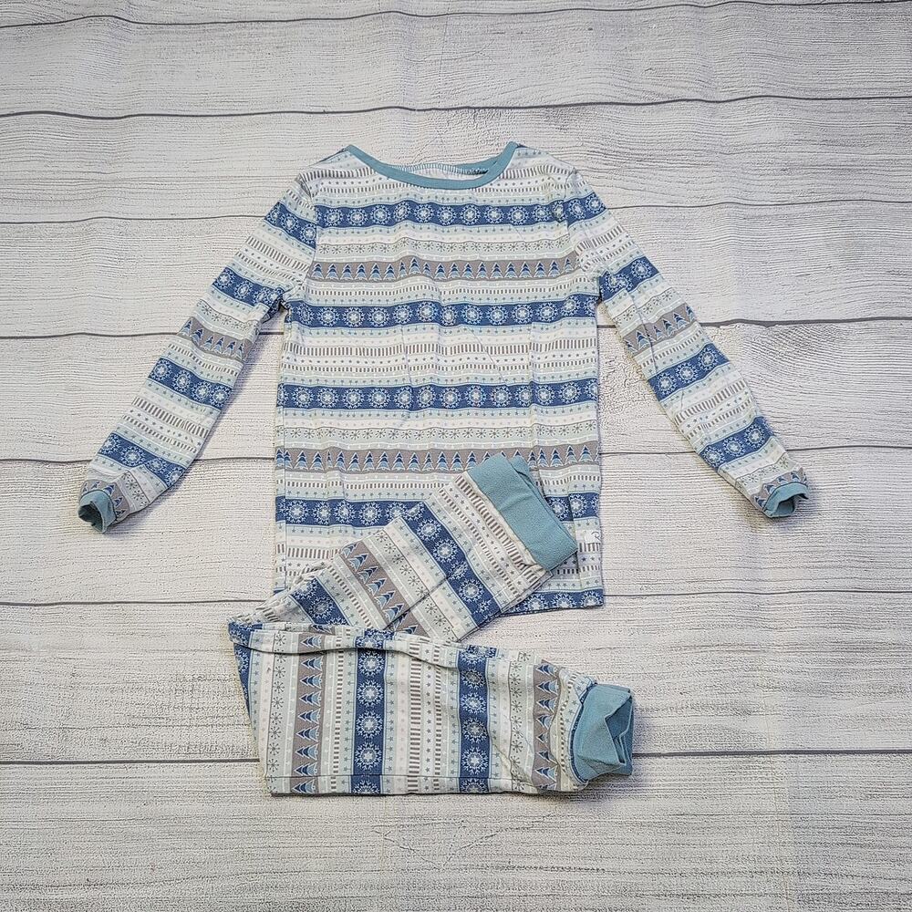 5 Ruffle Butts Frosty Stripe Pajamas
